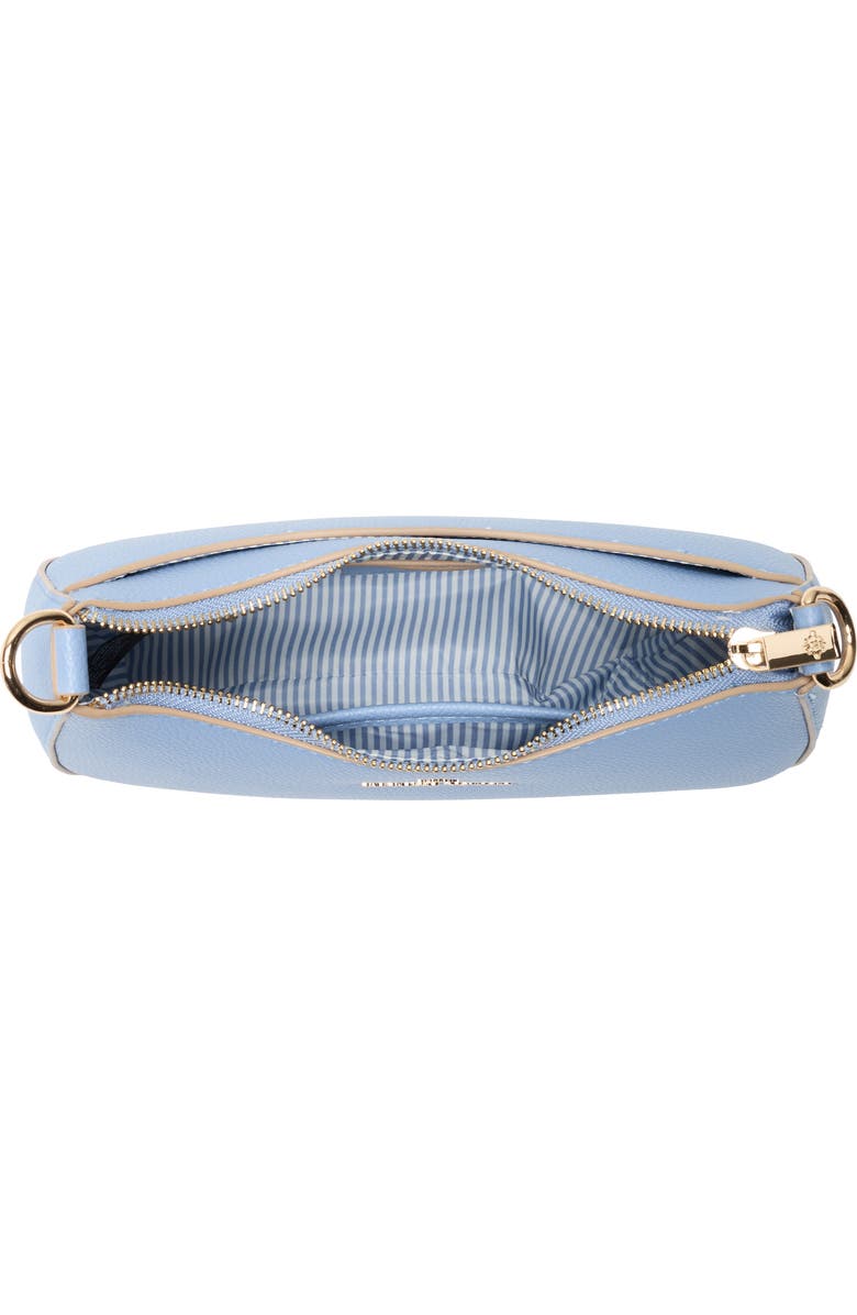 Nanette Lepore Convertible Faux Leather Baguette Shoulder Bag, Alternate, color, Cornflower Blue