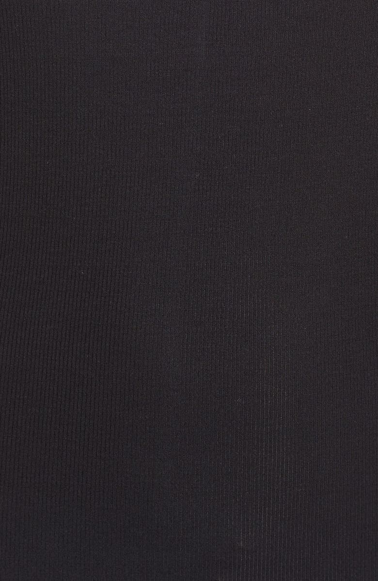 Nordstrom Lingerie Ribbed Jersey Chemise, Alternate, color, 