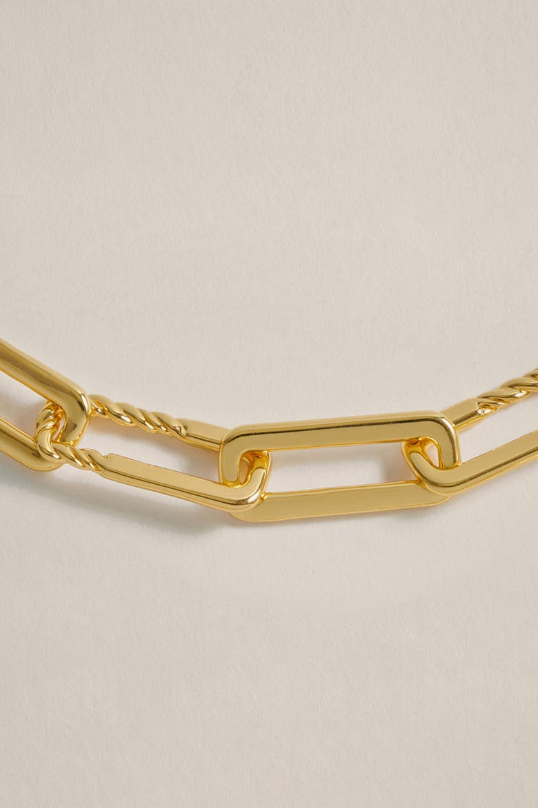 Oto Maxi Rope Chain Bracelet, Alternate, color, Gold