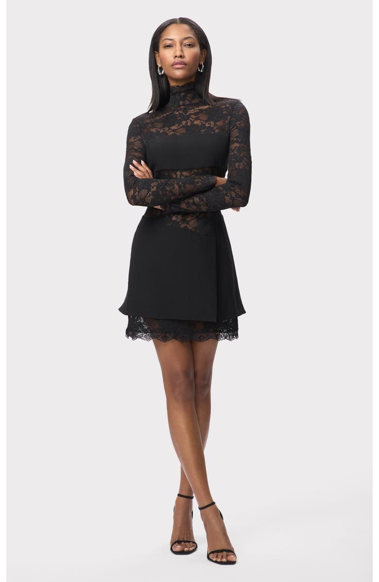 Herve Leger The Solene Dress, Alternate, color, Black