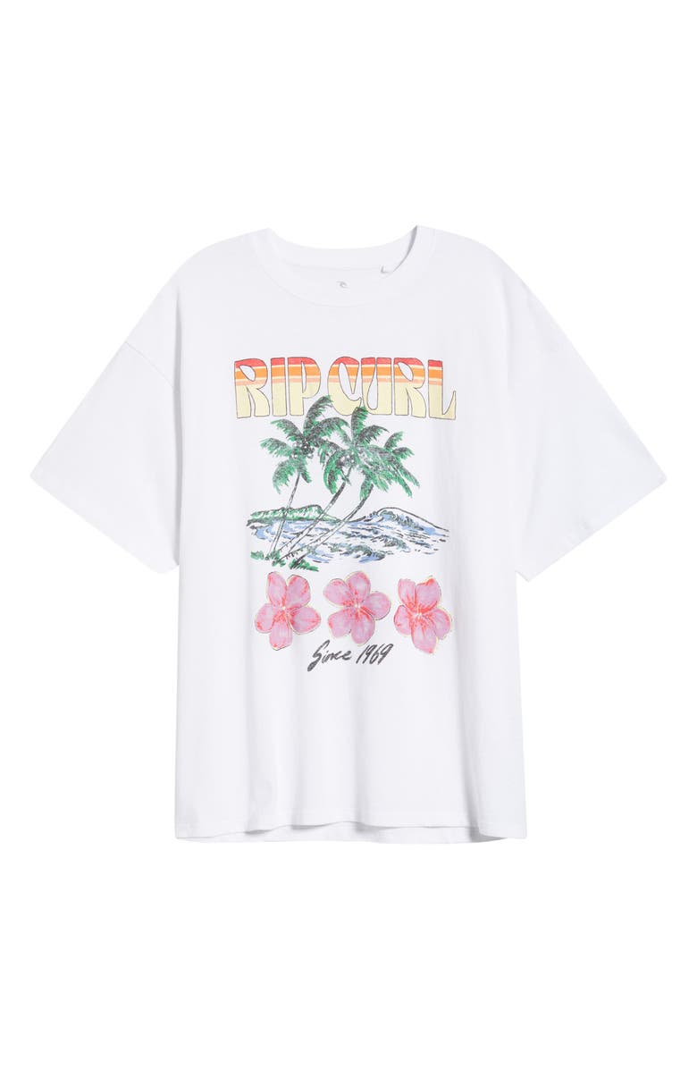 Rip Curl Hayley O Graphic Heritage Tee, Main, color, White