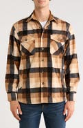Vintage 1946 Plaid Corduroy Shirt Jacket