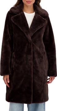 Sebby Cozy Faux Fur Coat