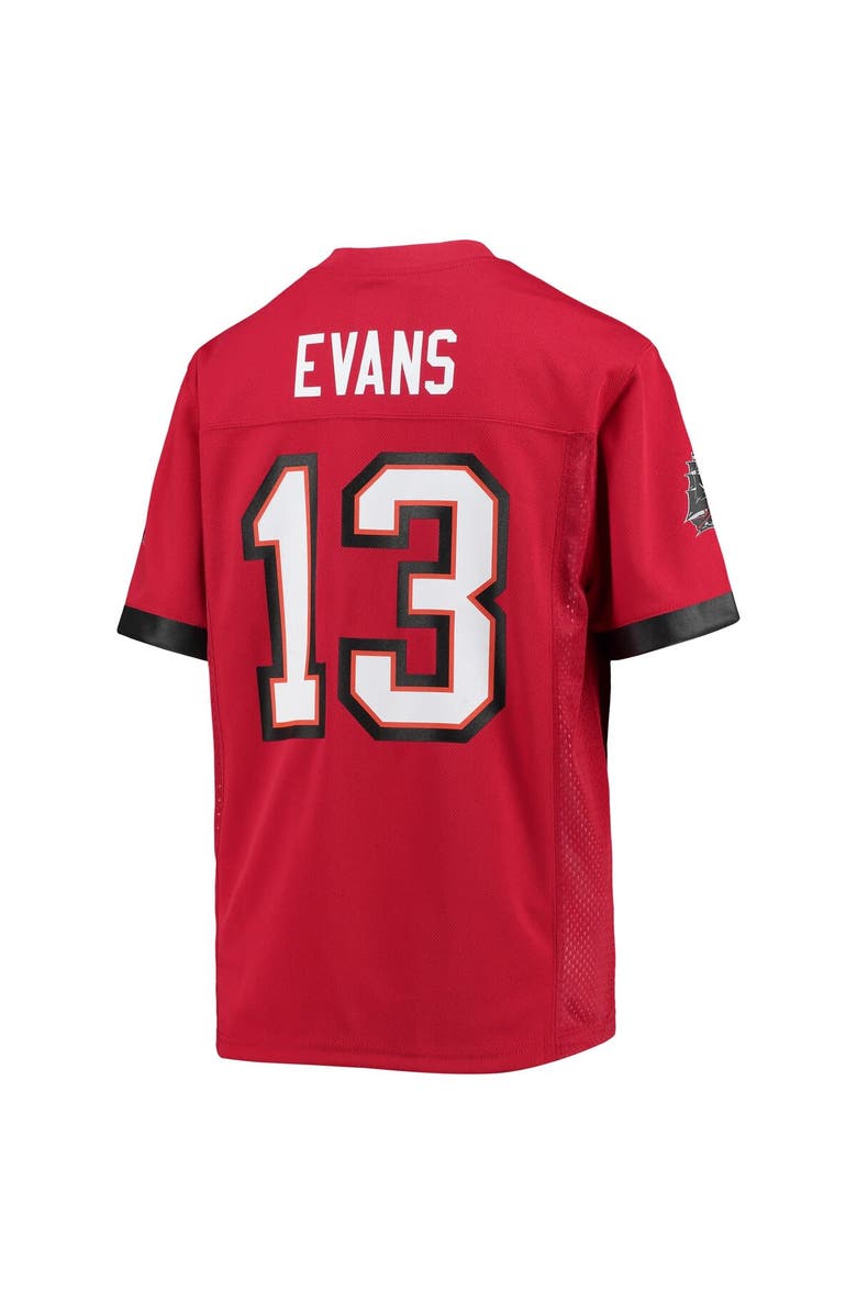 Outerstuff Youth Mike Evans Red Tampa Bay Buccaneers Replica Player Jersey, Alternate, color,
