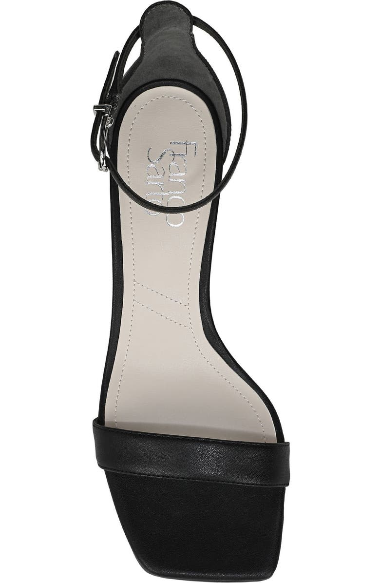 Franco Sarto Sadie Wedge Sandal, Alternate, color, Black