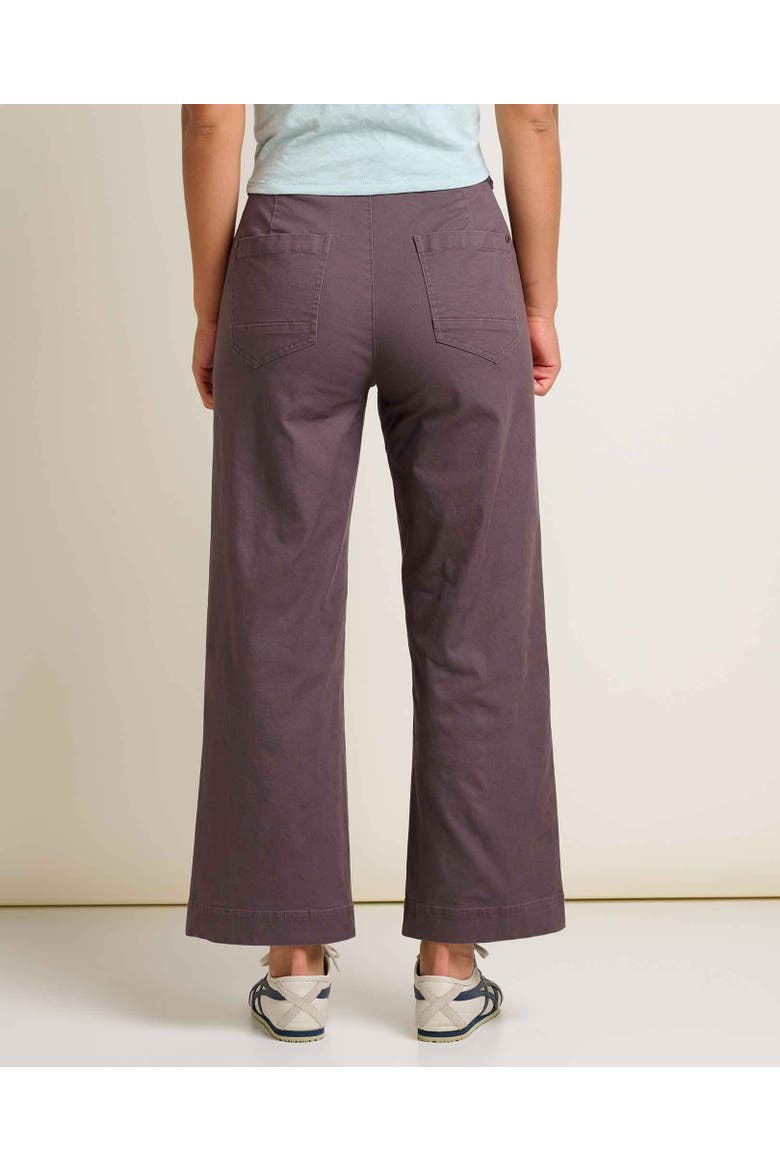 Earthworks Wide Leg Pant, Alternate, color, Raisin