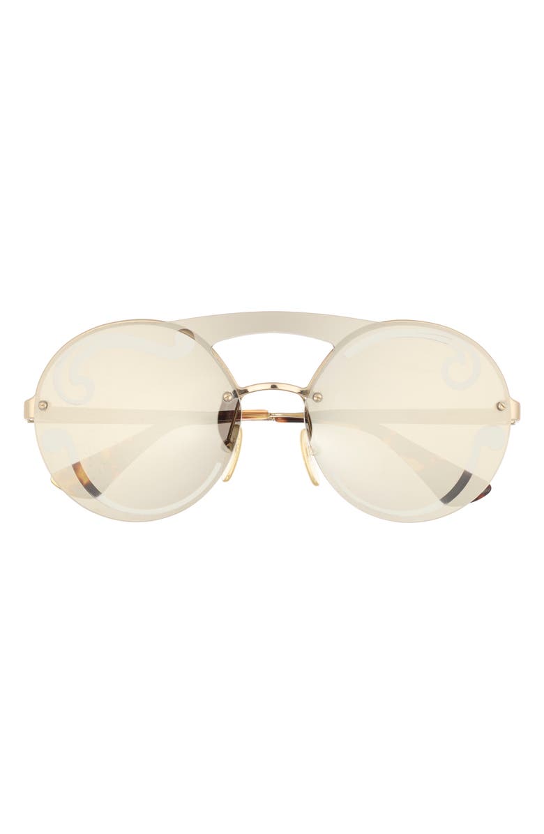 Prada 36mm Round Sunglasses, Main, color, 