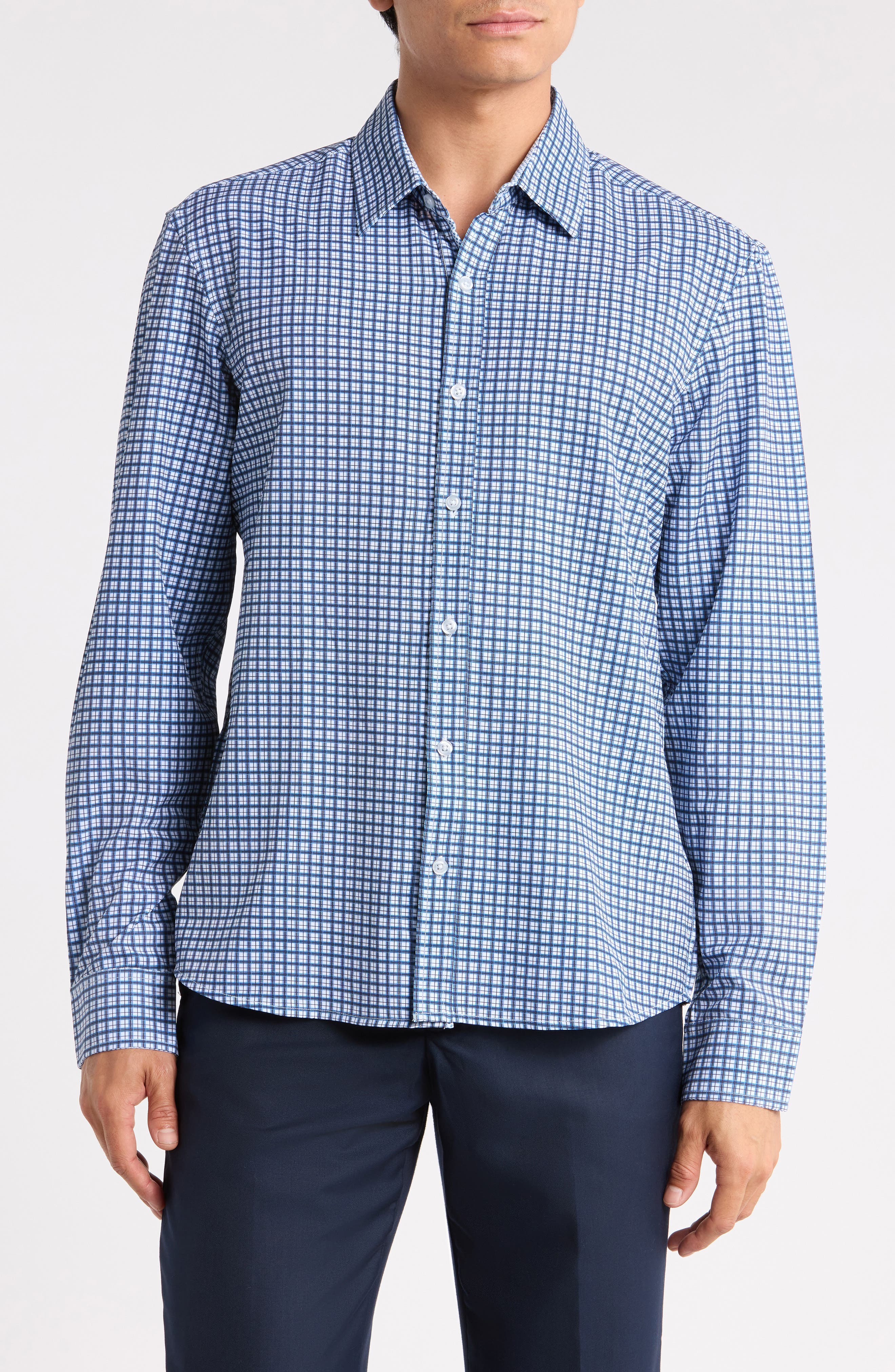 Printed Button Up Shirt