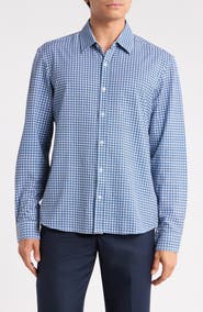 JASPER CLAY Printed Button Up Shirt