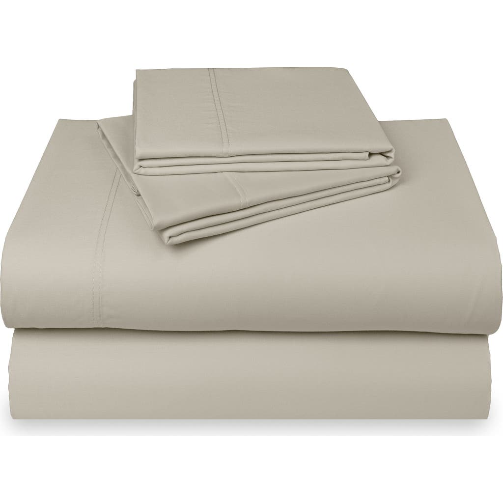 California Design Den Hotel Luxe 800 Thread Count 100% Cotton Sateen Sheet Set In Neutral