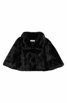 Faux Fur Cape