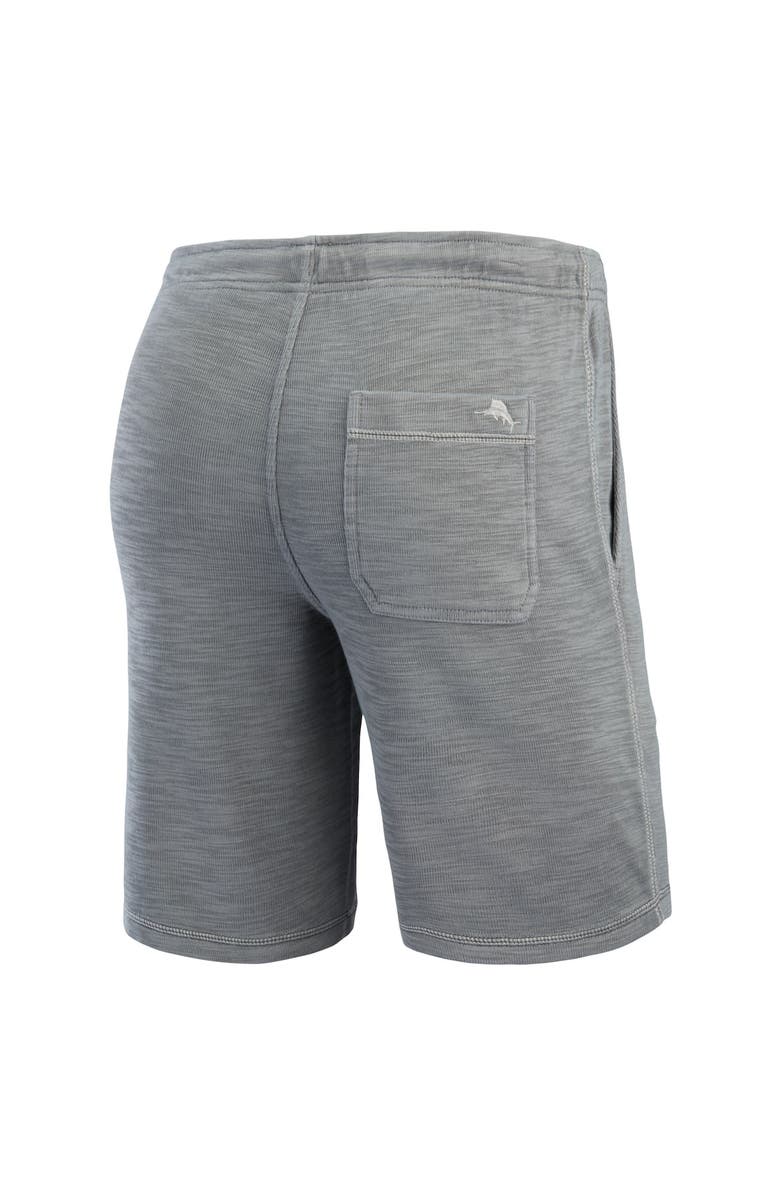 Tommy Bahama Men's Tommy Bahama Gray Nebraska Huskers Tobago Bay Tri-Blend Shorts, Alternate, color, 