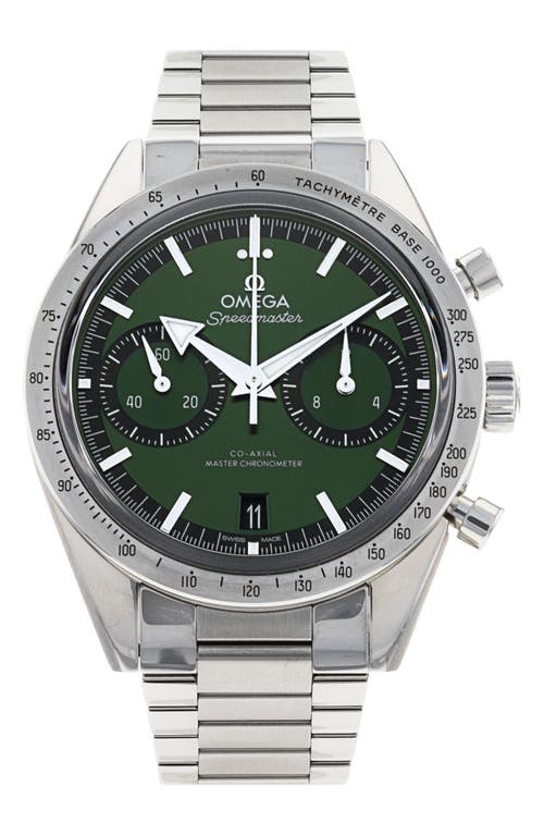 Watchfinder & Co. Omega 2024 Speedmaster '57 Bracelet Chronograph Watch, 40.5mm In Green