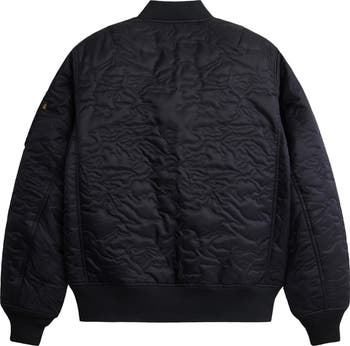 Alpha Industries Camo Quilted Flight Jacket | Nordstrom Alpha Industries Camo Quilted Flight Jacket | Nordstrom