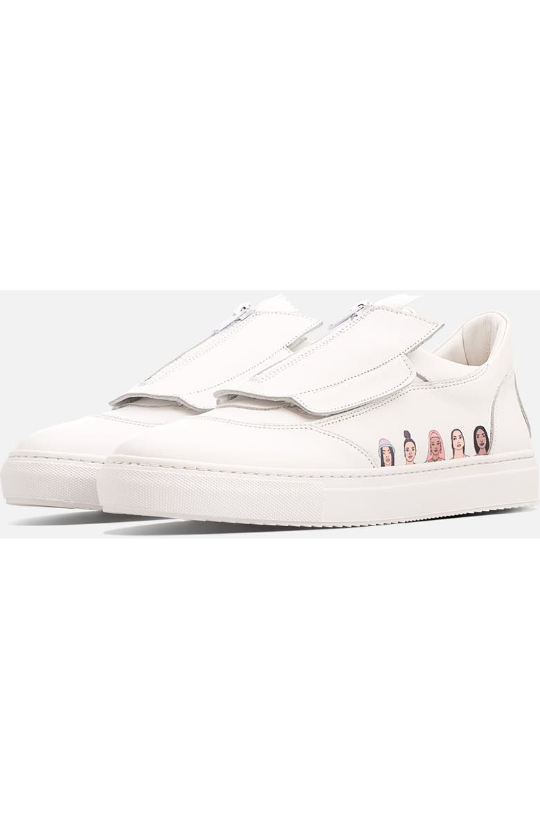 Fini Bold "TyFini V2" Sneaker - Unisex, Alternate, color, White