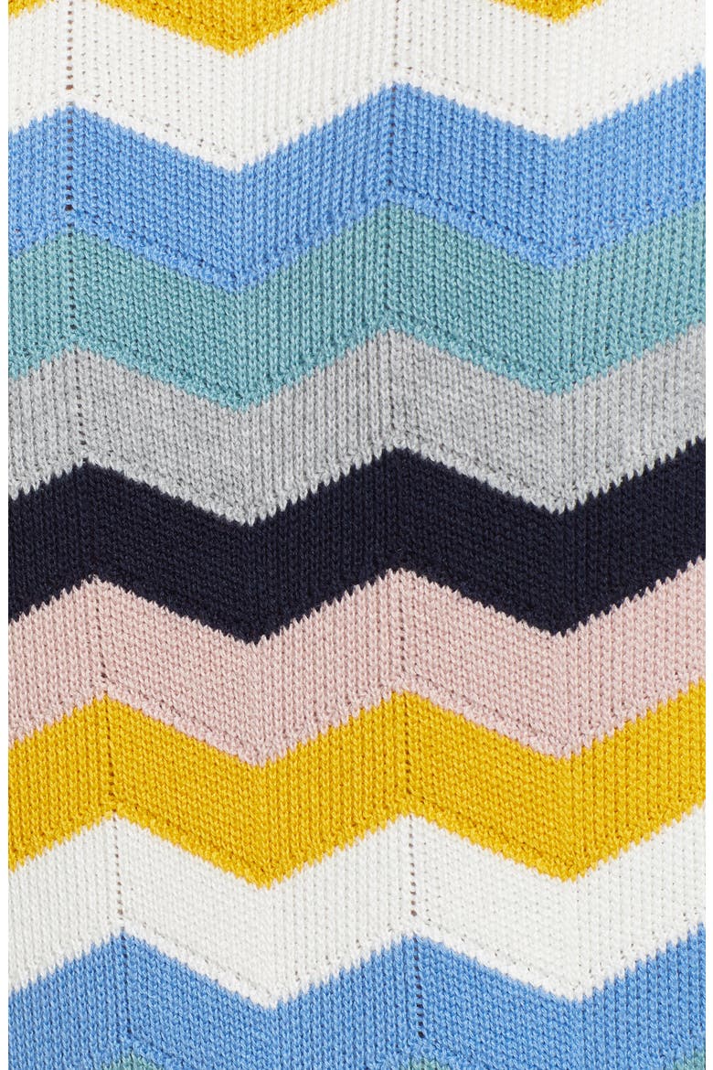 Chevron Jacquard Sweater, Alternate, color, BLUE MULTI CHEVRON PATTERN
