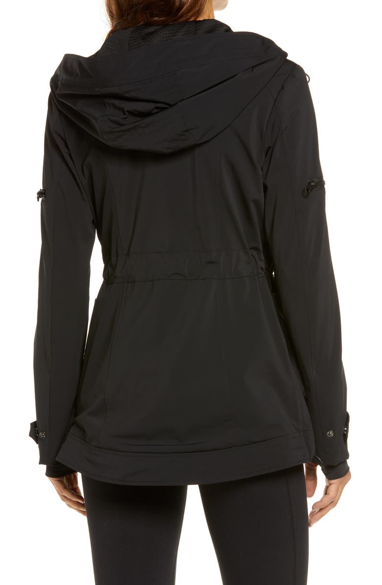 Blanc Noir Tectonic Hooded Jacket, Alternate, color, 