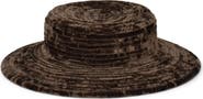 Gigi Burris Millinery Dominique Crushed Velvet Hat