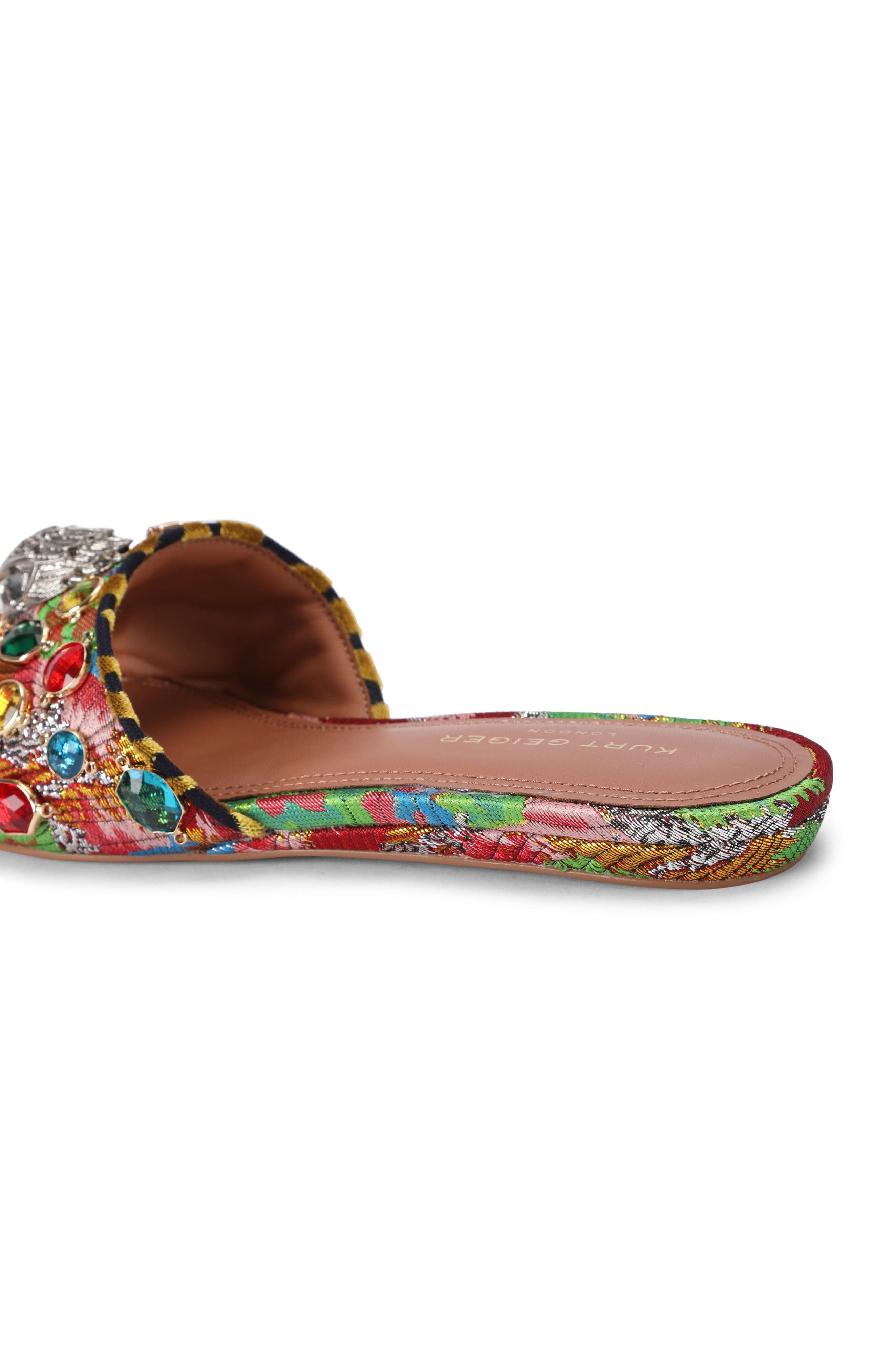 Kensington Slide Sandal, Alternate, color, OPEN RED