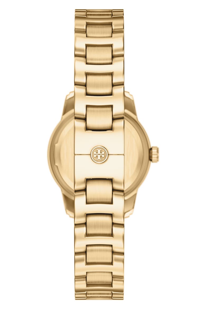 The Small Miller Goldtone Bracelet Watch, 28mm, Alternate, color, PALE GOLD