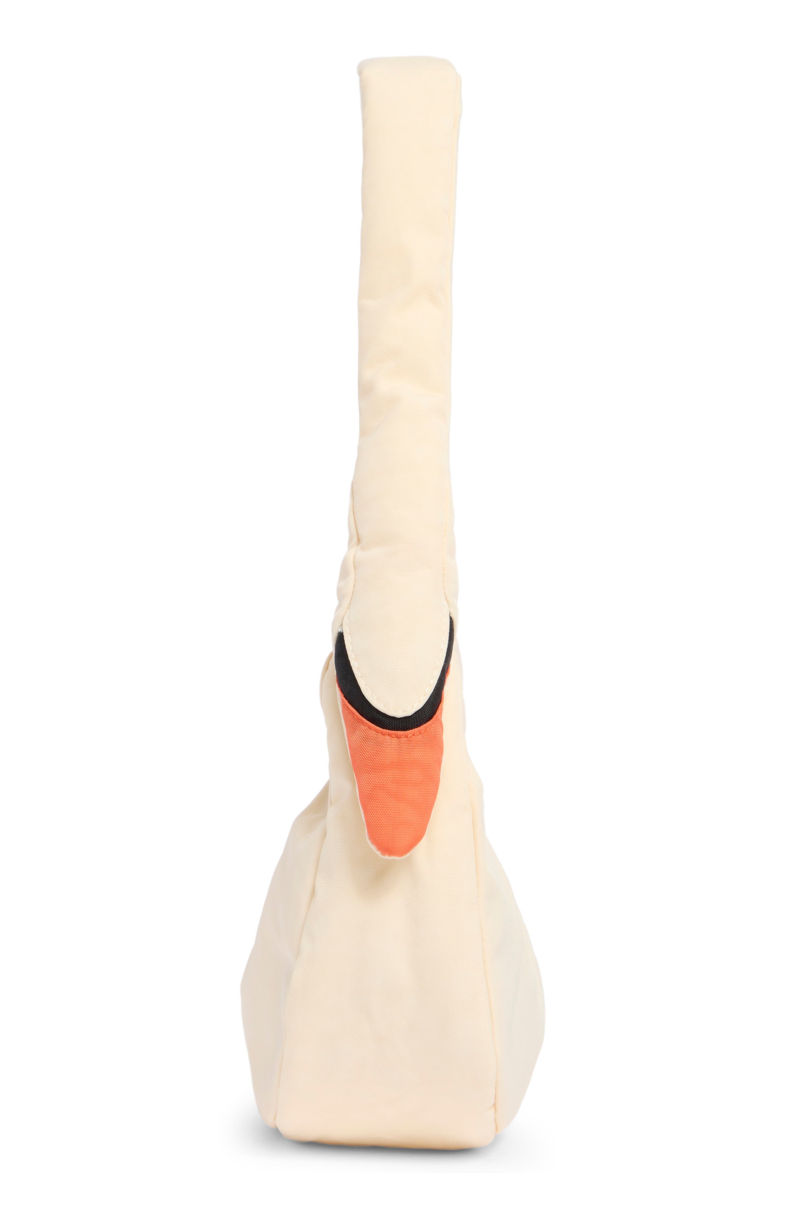 Swan Shoulder Bag, Alternate, color, WHITE
