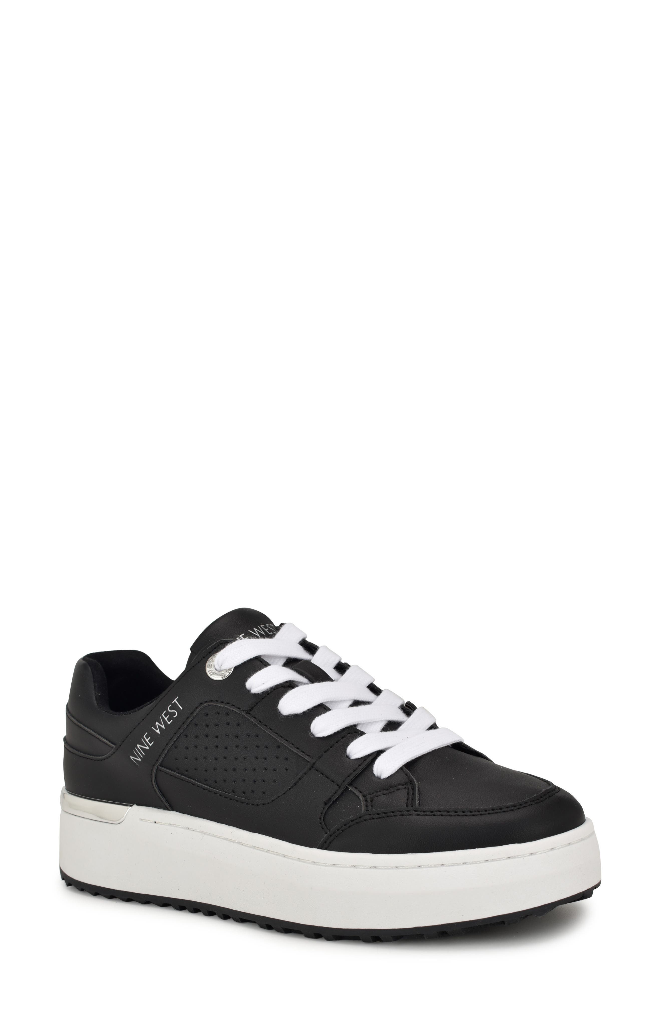 Nine West Camp Sneaker, Main, color, 