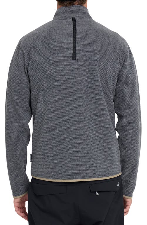 Quiksilver Aker Front Zip Jacket In Gray
