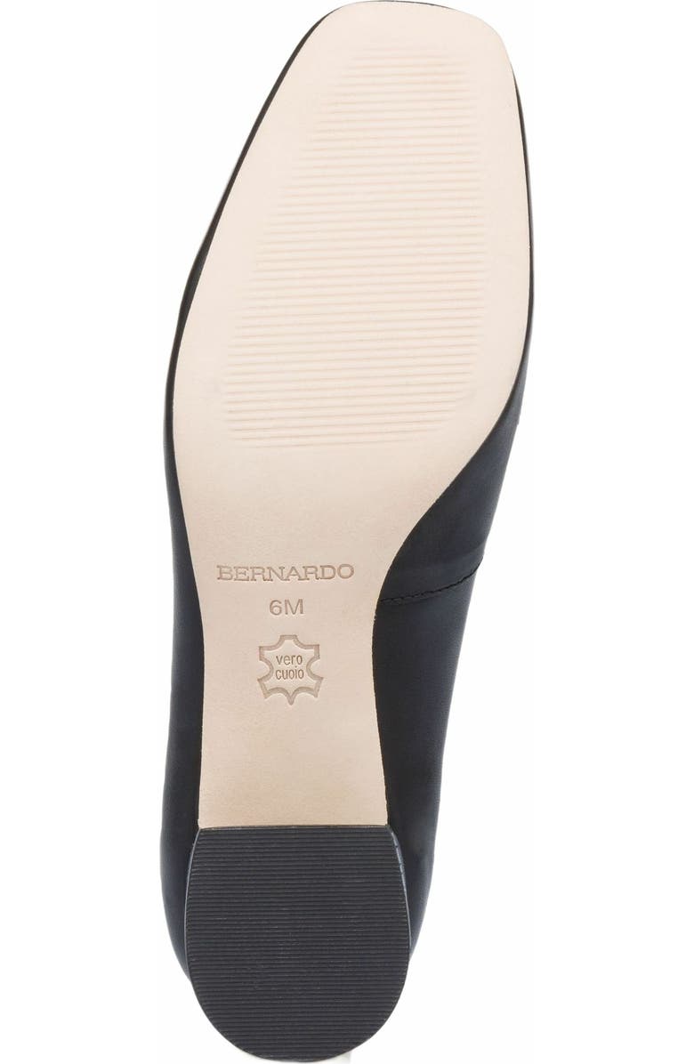 Bernardo Footwear Avery Heeled Chain Loafer, Alternate, color,