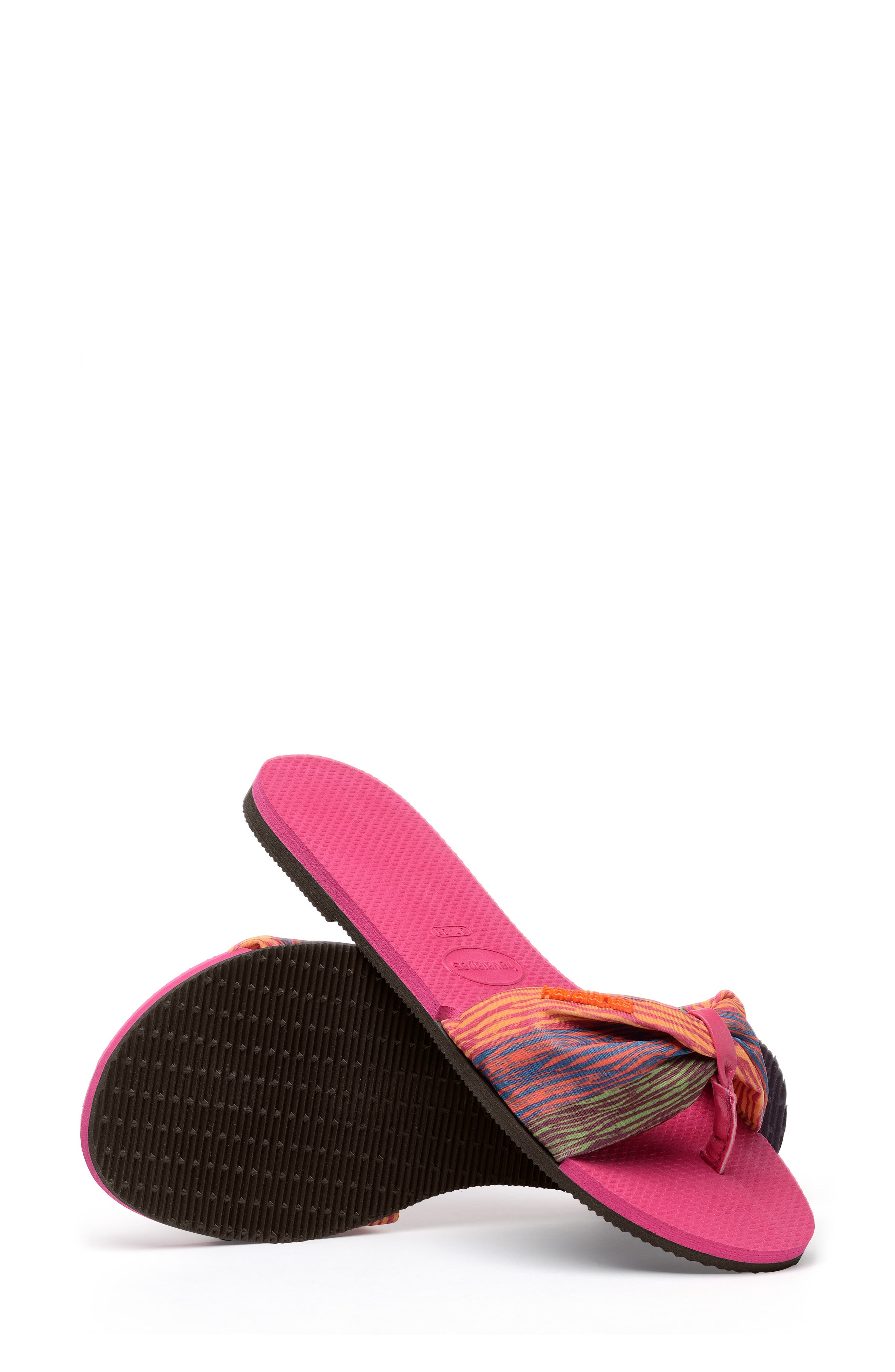 You Saint Tropez Sandal, Alternate, color, PINK ELECTRIC