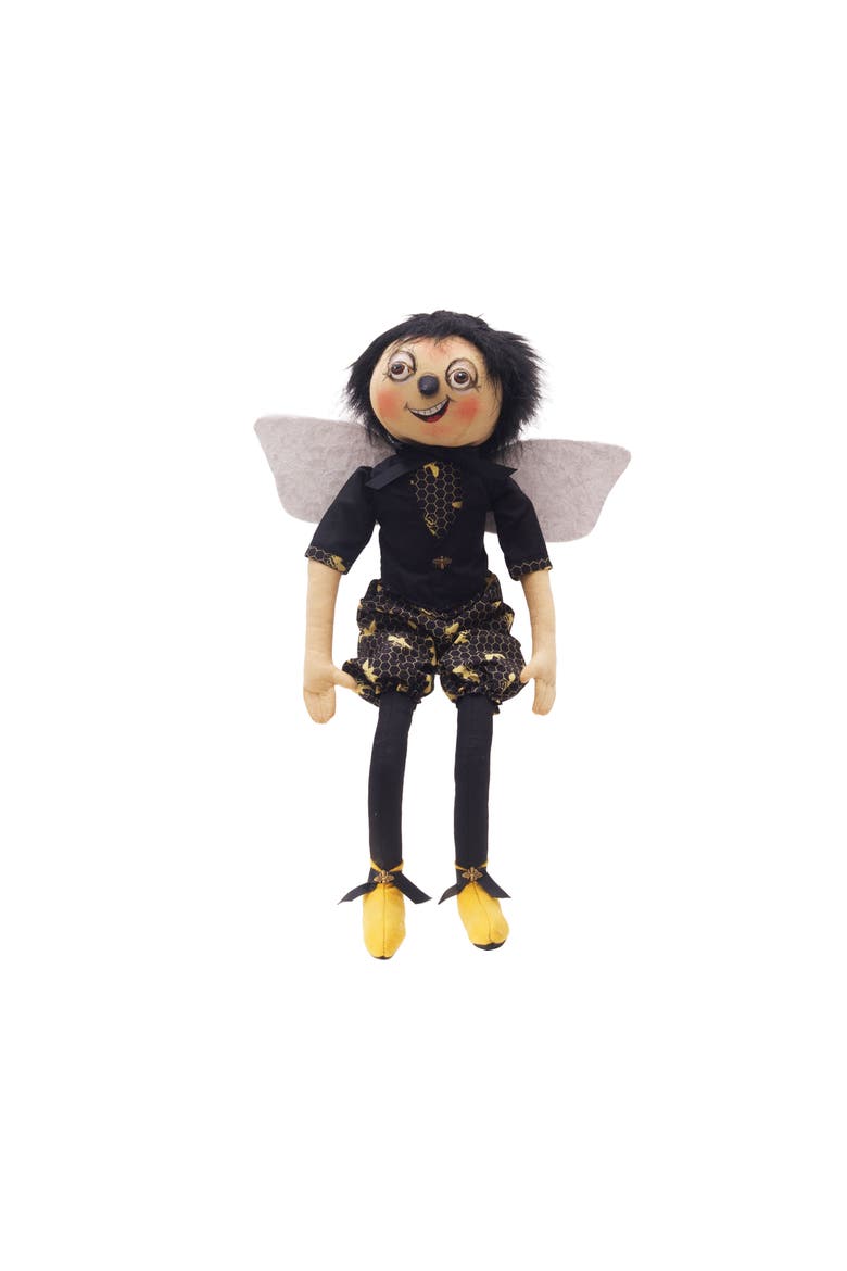 Buzzy Bee Joe Spencer Gathered Traditions Figurine 22", Main, color, Black