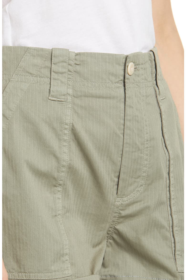 Herringbone Shorts, Alternate, color, MOSS