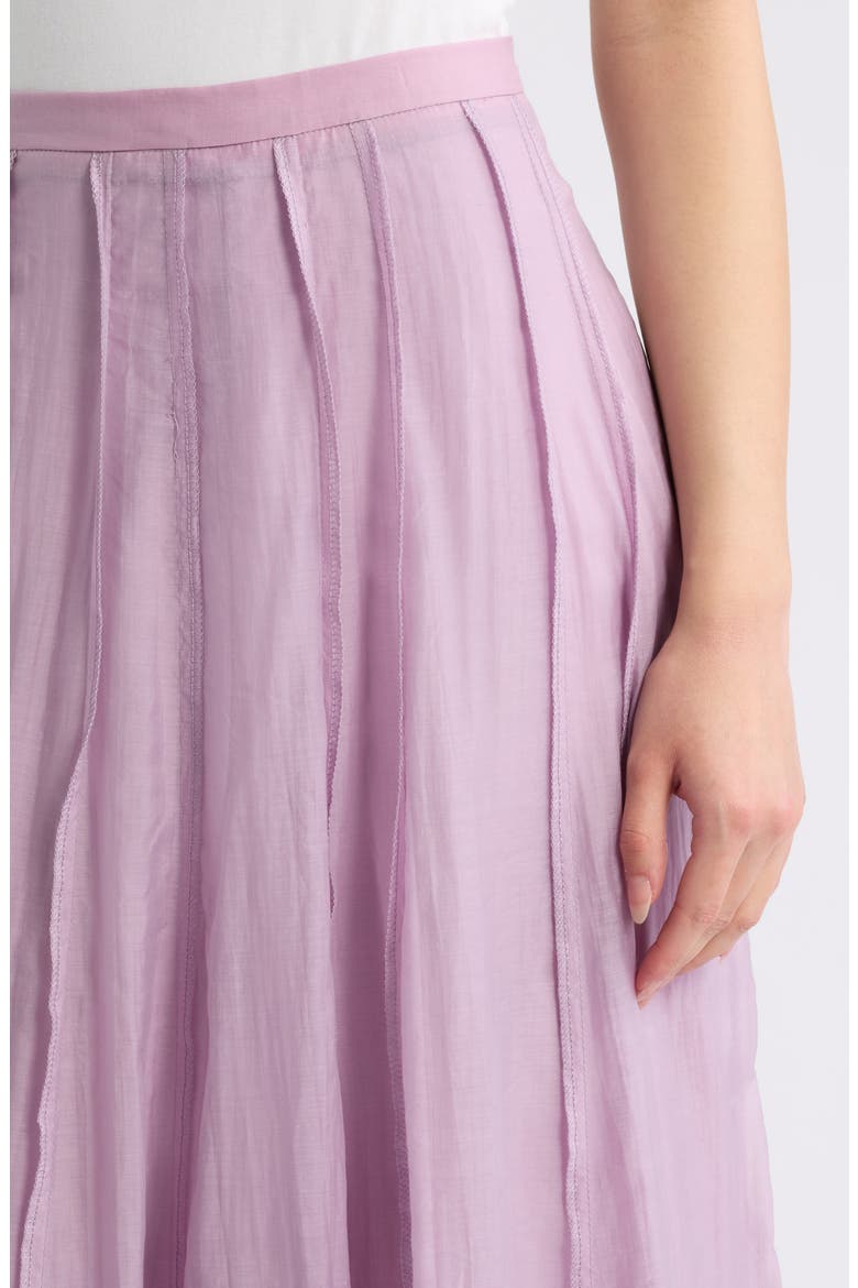 Journey Flared Maxi Skirt, Alternate, color, MAUVE