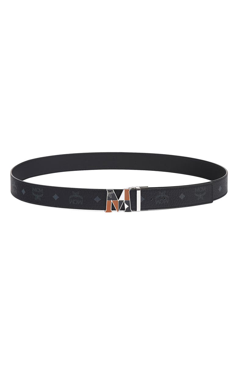 MCM Claus Reversible Belt, Main, color,