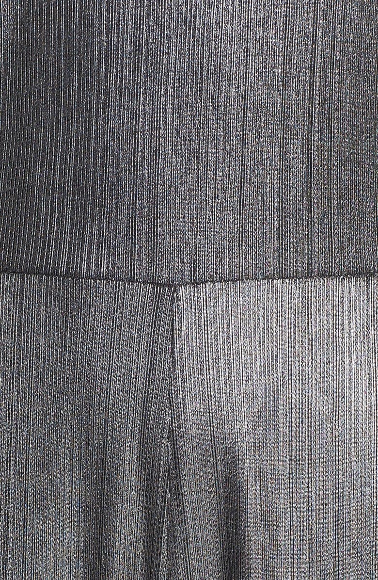 ASTR the Label ASTR Metallic Cross Back Jumpsuit, Alternate, color, 