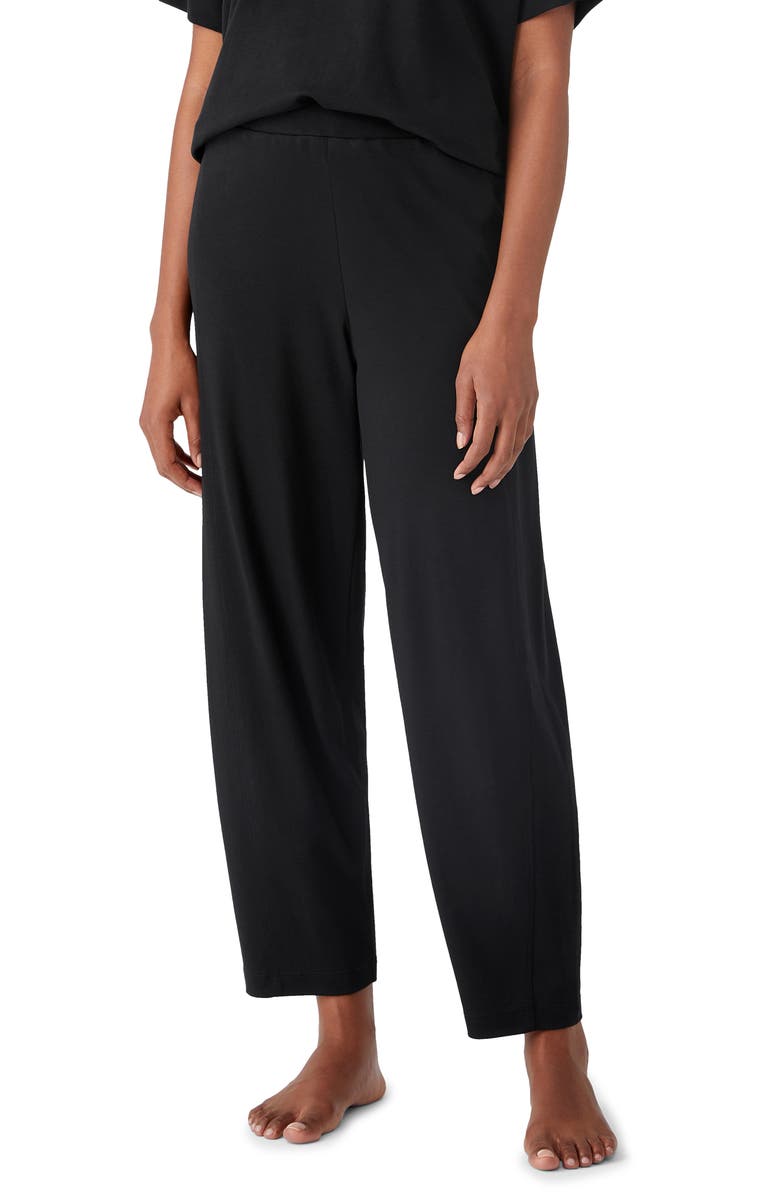 EILEEN FISHER SLEEP wear Lantern Organic Cotton Pants, Main, color,