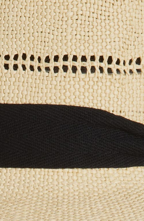 Lack Of Color Paloma Woven Straw Sun Hat In Cream