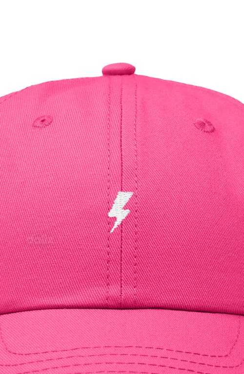 Dalix Lil Bolt Dad Cap In Pink