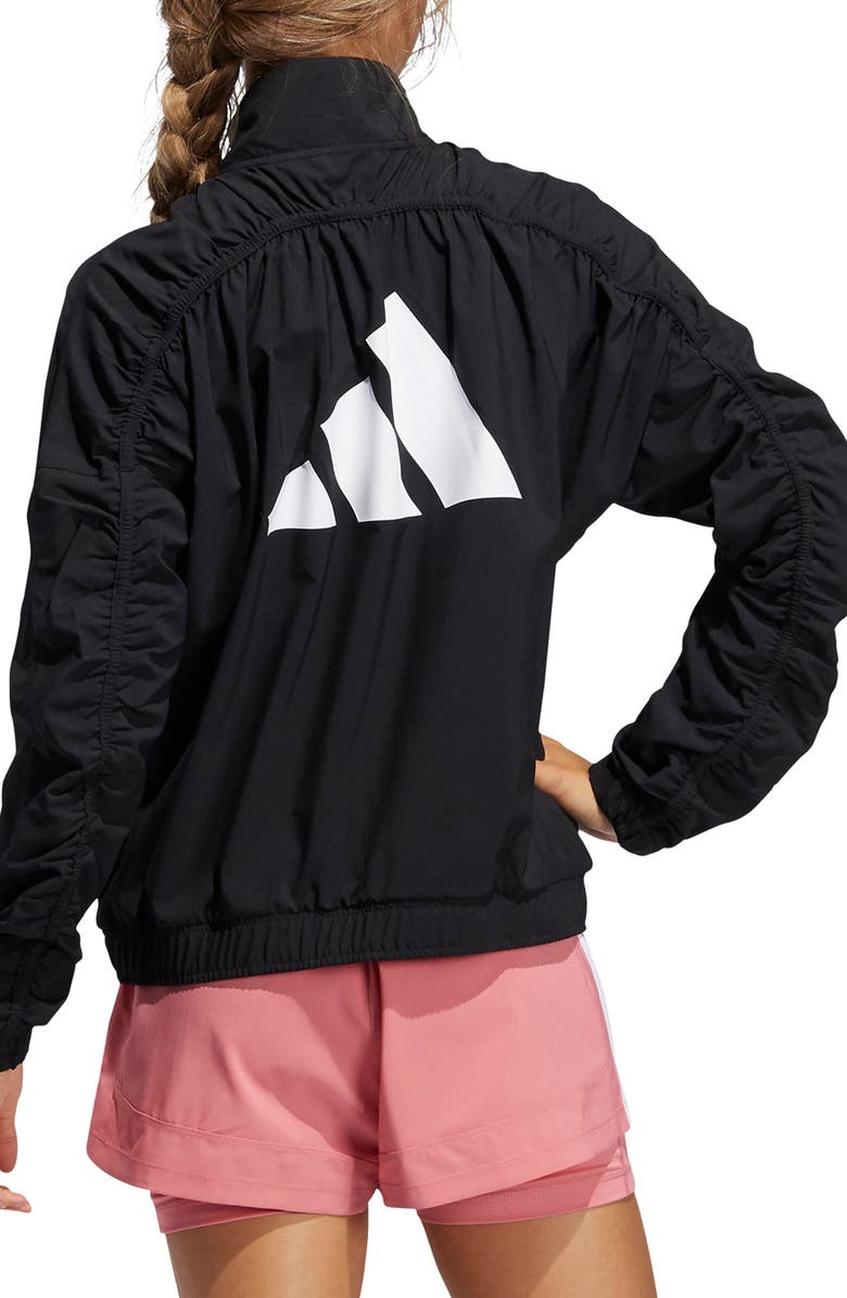 adidas Boston Woven Running Jacket, Alternate, color, 