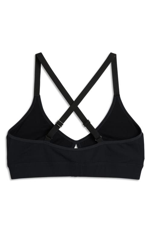 Tomboyx Lounge Rib Bralette In Black