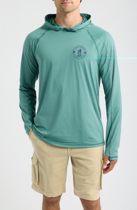 Chill Time Drifter IslandZone® Hooded Rashguard