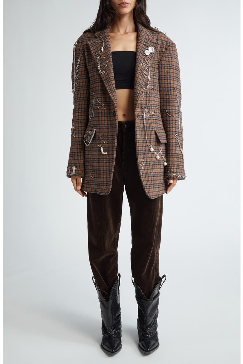 Corduroy Ex-Boyfriend Pants, Alternate, color, DARK CHOCOLATE CORDUROY