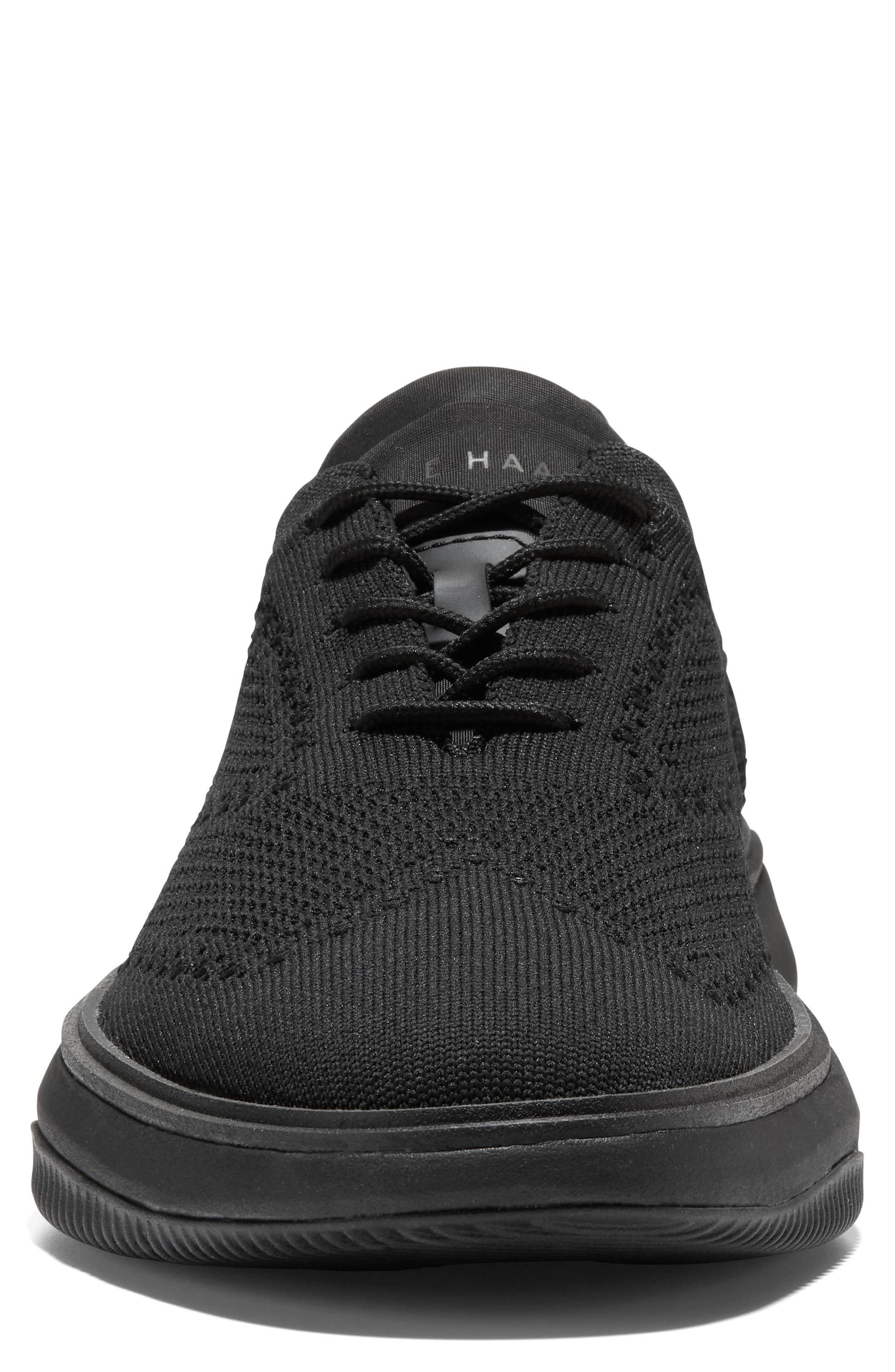 Grand Phaze Stitchlite™ Slip-On Oxford, Alternate, color, BLACK/ BLACK