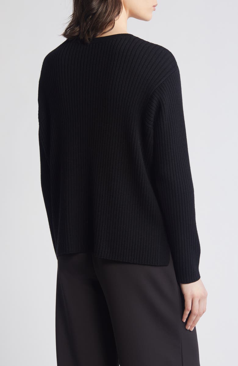 Eileen Fisher Wool Crewneck Sweater, Alternate, color,