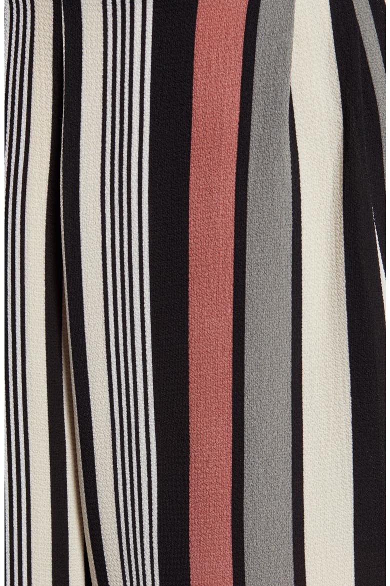 Halter Cropped Jumpsuit, Alternate, color, PINK CANYON VERTICAL STRIPE