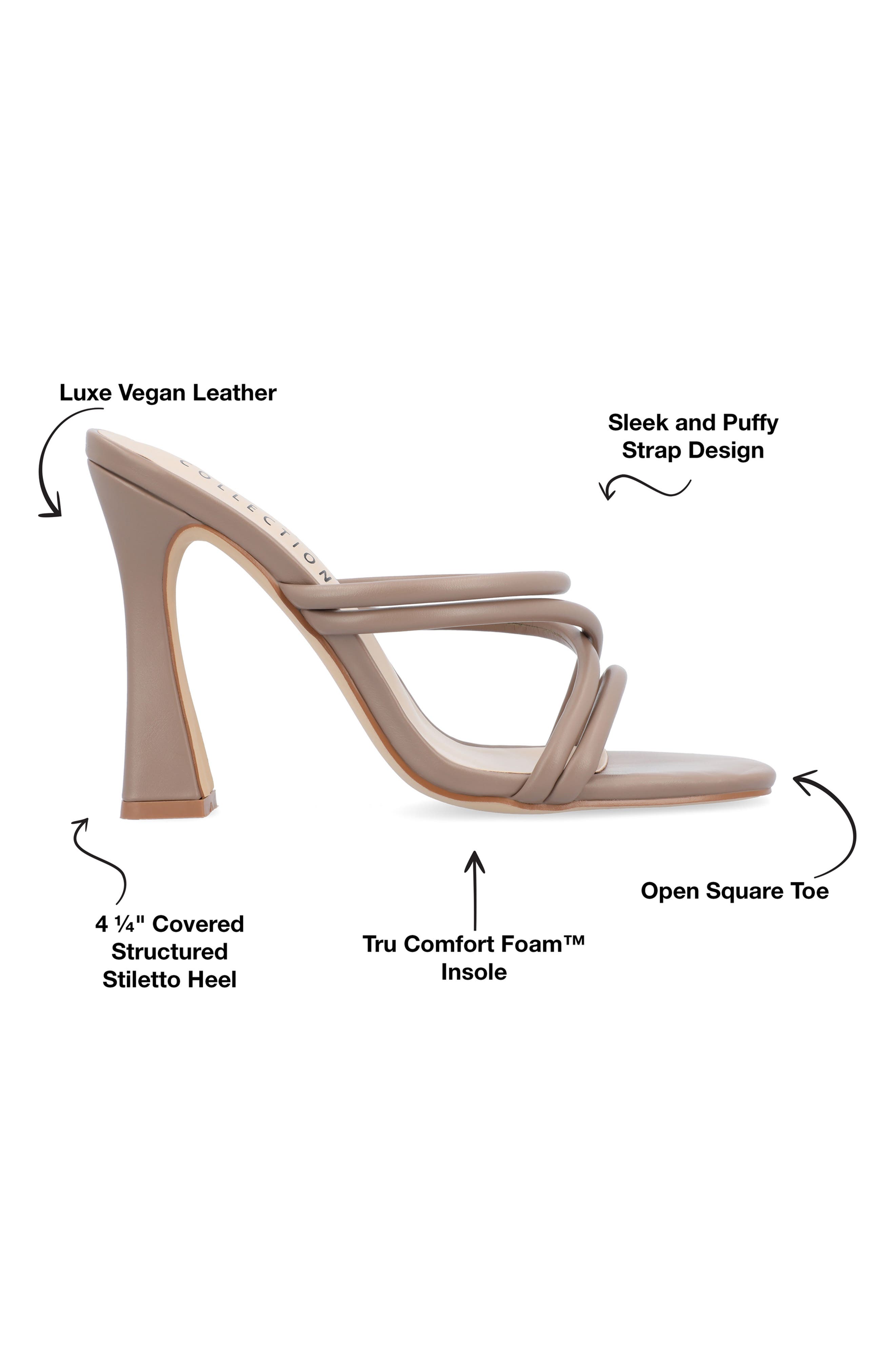 Journee Collection Louisse Sandal, Alternate, color, Taupe