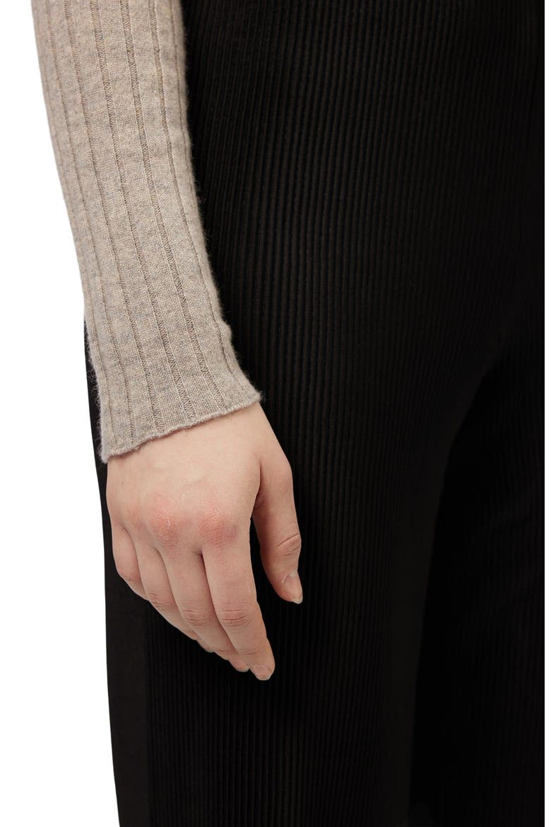Lightweight Cashmere Cardigan, Alternate, color, dawn blue
