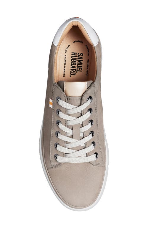 Samuel Hubbard Laguna Sport Sneaker In Mushroom Nubuck