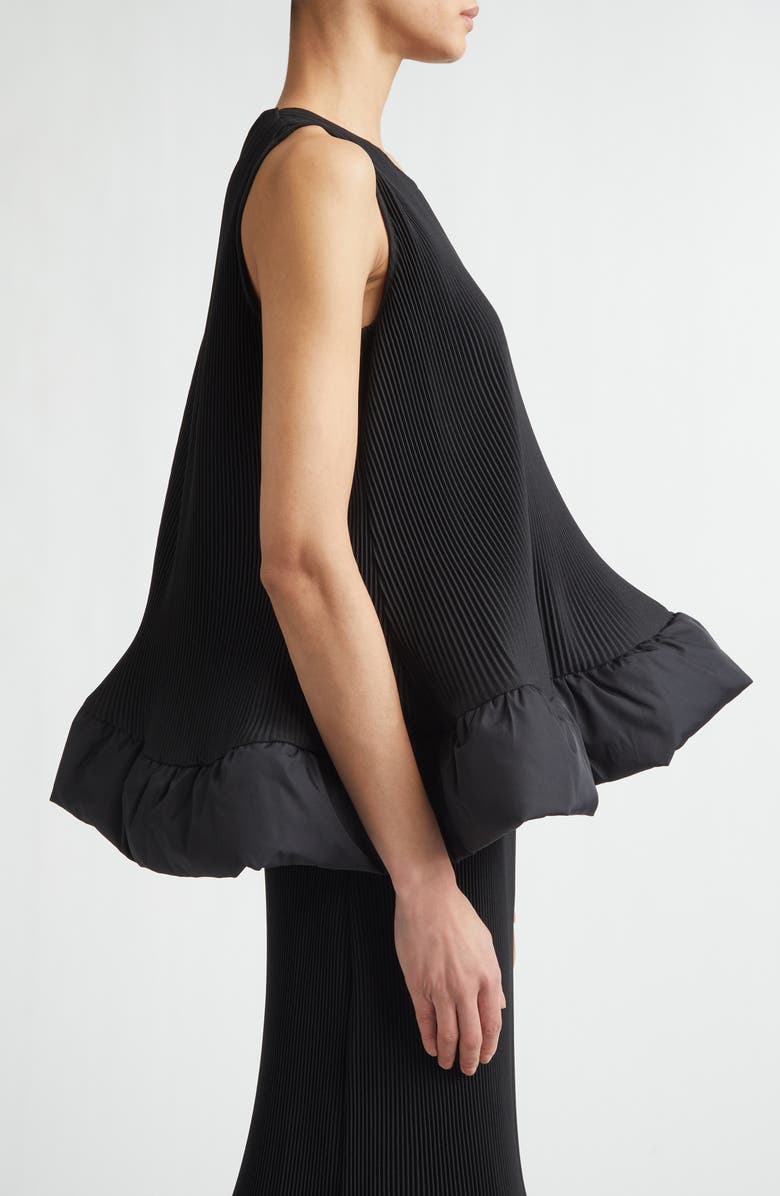 MELITTA BAUMEISTER Slim Puffle Ripple Tank, Alternate, color, Black