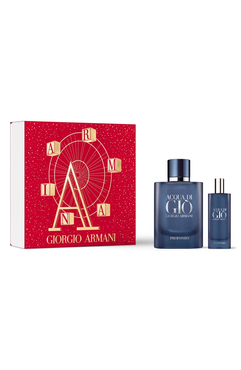 ARMANI Acqua di Gio Profondo Eau de Parfum Set USD $149 Value, Main, color,