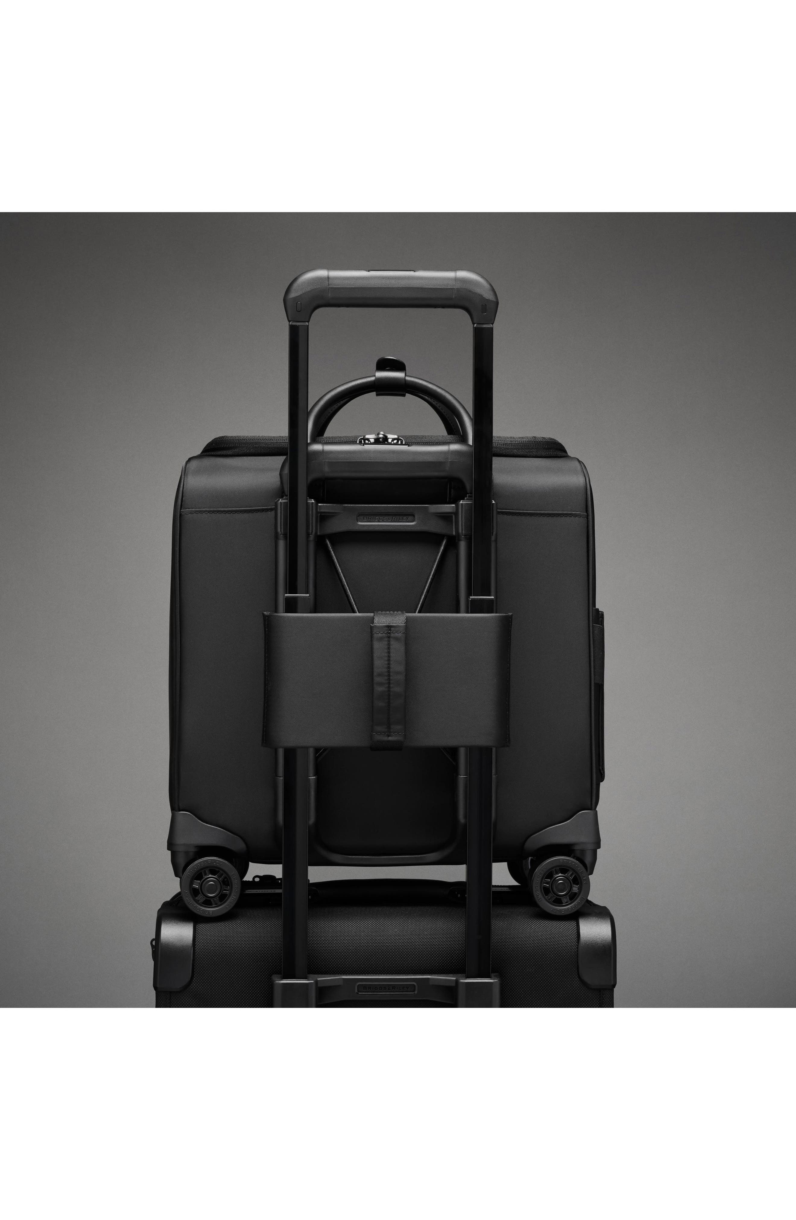 Briggs & Riley Rhapsody Cabin Spinner Carry-On Suitcase, Alternate, color, Black